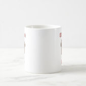 Mug Équipage de clarinette mignon Chien marron (Centre)