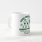 Mug Équipage de course facile (Devant gauche)
