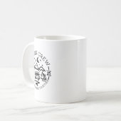 Mug Équipage de cousins 2025 Voyage de camping Créatio (Devant gauche)