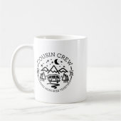Mug Équipage de cousins 2025 Voyage de camping Créatio (Gauche)