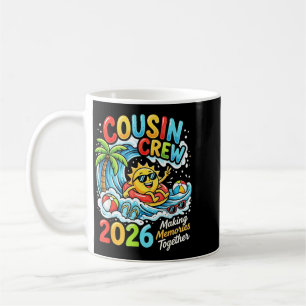 Mug Équipage de cousins 2026 Vacances Souvenirs d'été