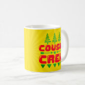Mug Équipage de Cousins Noël Conception de Noël pour l (Devant droit)