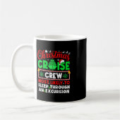Mug Équipage de croisière de Noël dort le plus probabl (Gauche)