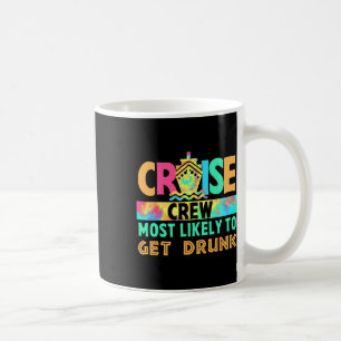 Mug Équipage de croisière de vacances Tie Dye le plus