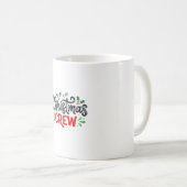 Mug Équipage de Noël Fête festive (Devant droit)