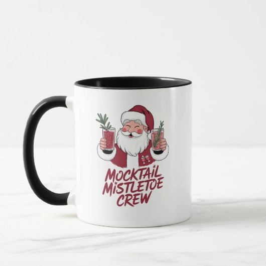 Mug Équipage de Noël sobre gui Mocktail (Gauche)