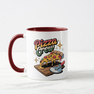 Mug Équipage de pizza