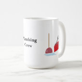 Mug Équipage de plomberie (Devant droit)