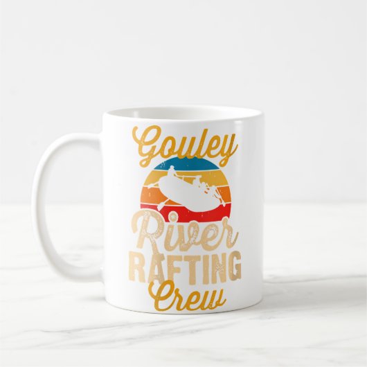 Mug Équipage de radeau Gouley River pour femmes Funny (Gauche)