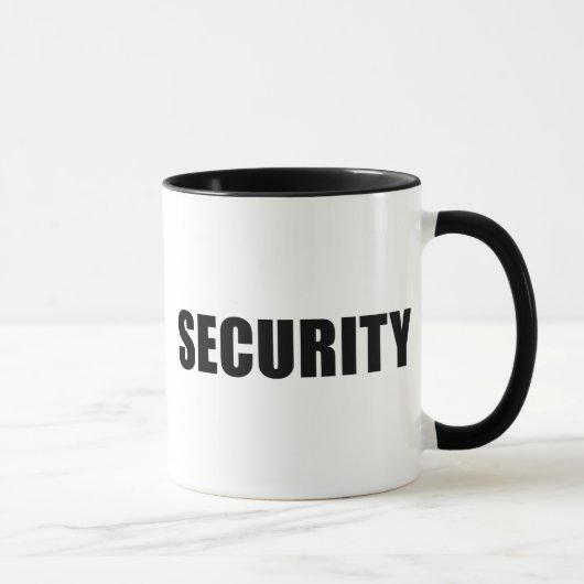 Mug Équipage de sécurité des événements (Droite)
