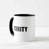 Mug Équipage de sécurité des événements (Devant gauche)