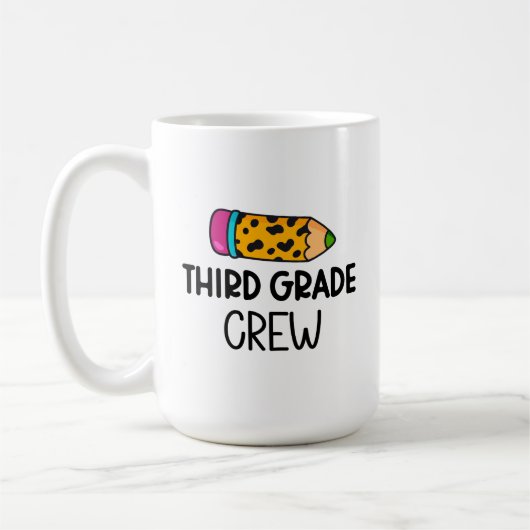 Mug Équipage de troisième année (Gauche)