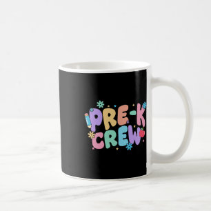 Mug Équipage pré-maternelle floral groovy 1er jour d'e