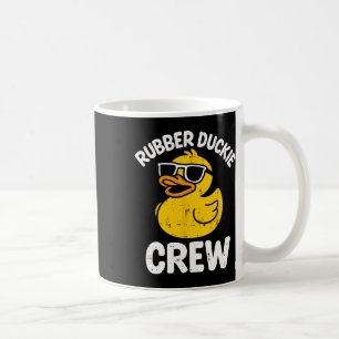 Mug Équipage Rubber Duckie Drôle Canard Jaune Squad Co