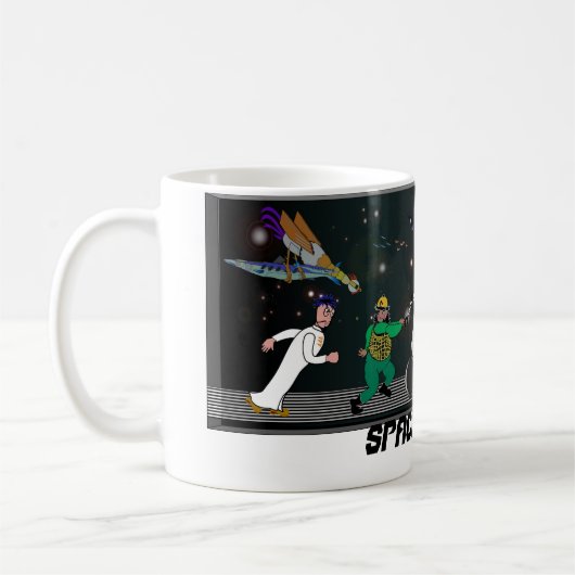 Mug Équipage sur la course (Gauche)