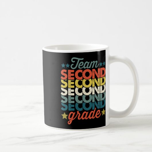 Mug Équipe 2E Année Retour À L'École Enseignants Enfan (Droite)