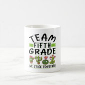Mug Équipe 5E Année Retour À L'École Jour Enseignants (Centre)