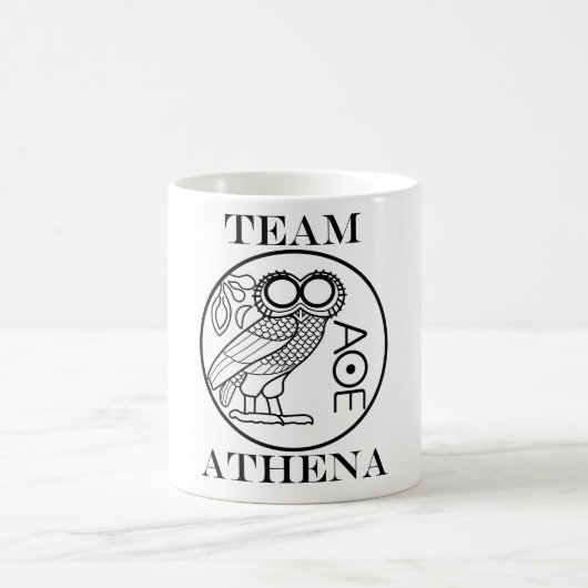 Mug Équipe Athéna (police de graveurs) (Centre)