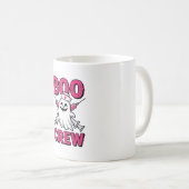 Mug Équipe Bouh Infirmière Fantôme Halloween Conceptio (Devant droit)