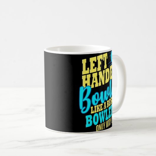 Mug Équipe Bowling Gauche Handler Fun (Devant droit)
