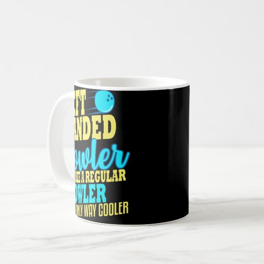 Mug Équipe Bowling Gauche Handler Fun (Devant gauche)