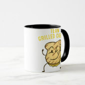 Mug Équipe cool Fromage Grillé Cadeau Drôle Squad Toas (Devant droit)