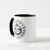 Mug Équipe courante de paresse (Devant gauche)