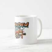 Mug Équipe Crash (Devant droit)