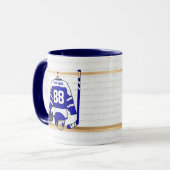 Mug Équipe cycliste Jersey (Devant gauche)