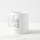 Mug Équipe d'admin - Personnalisé (Devant gauche)