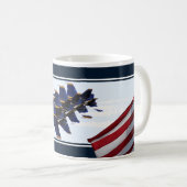 Mug Équipe d'aérobic de la Marine Pensacola, FL (Devant droit)