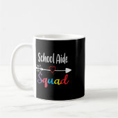 Mug Équipe D'Aide De L'École Fun Ck À L'École Fournitu (Gauche)