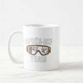 Mug Équipe d'Apres-ski Ski d'hiver (Gauche)