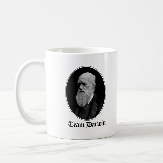 Mug Équipe Darwin - évolution d'équipe - - la (Gauche)