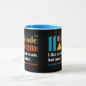 Mug Équipe De 11E Année Comme Une Équipe Normale Mais (Centre)
