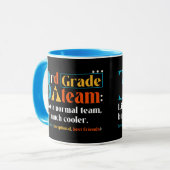 Mug Équipe De 3e Année Comme Une Équipe Normale Mais B (Devant gauche)