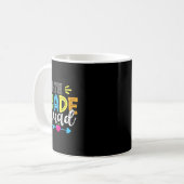 Mug Équipe de 4e année Retour au professeur d'école Él (Devant gauche)