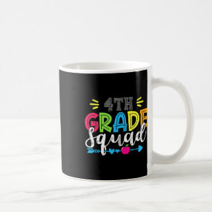 Mug Équipe de 4e année Retour au professeur d'école Él