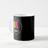 Mug Équipe de 4K Équipe Enseignant Jardin d'école mate (Devant gauche)