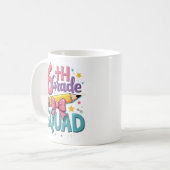 Mug Équipe de 6e année Retour à l'école (Devant gauche)