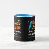 Mug Équipe de 7e année Comme une équipe normale, mais (Centre)