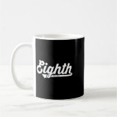 Mug Équipe de 8e année École Enseignant Huitième Baseb (Gauche)