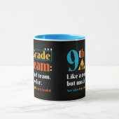 Mug Équipe De 9e Année Comme Une Équipe Normale Mais B (Centre)