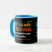 Mug Équipe De 9e Année Comme Une Équipe Normale Mais B (Devant gauche)