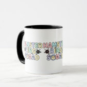 Mug Équipe de Bague de Hamster Mignon Design Pastel (Devant gauche)