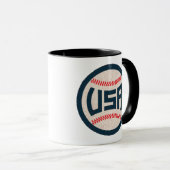 Mug Équipe de baseball USA (Devant droit)