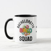 MUG ÉQUIPE DE BINGO PERSONNALISÉE POUR ENTERREMENT DE  (Gauche)