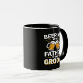 Mug Équipe de buveurs du père du marié (Devant droit)