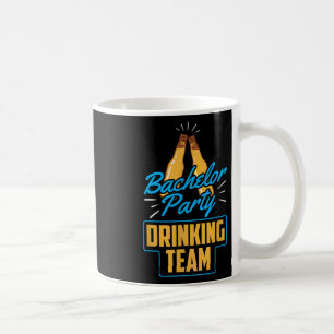 Mug Équipe de buveurs pour enterrement de vie de garço