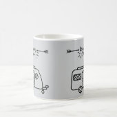 Mug Équipe de camping (Centre)